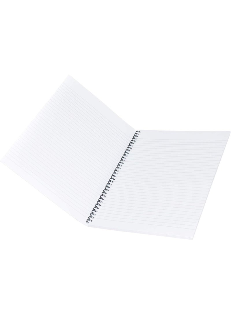 FIS Spiral Soft Cover Notebook Single Line A4, 100-Sheets 10-Piece - FSNBA41908S - Image 3